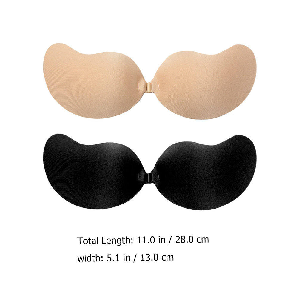 2 ชิ้น บราไร้สายแบบกาวในตัว บา - Strapless Bra Backless บทวิจารณ์และราคา