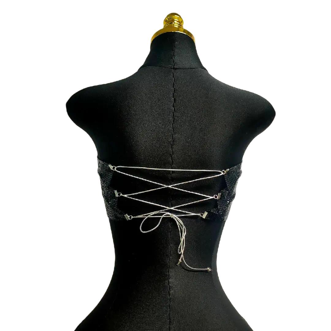 เสื้อสายเดี่ยวปักเลื่อมเมทัลลิ - Strapless Bra Backless บทวิจารณ์และราคา