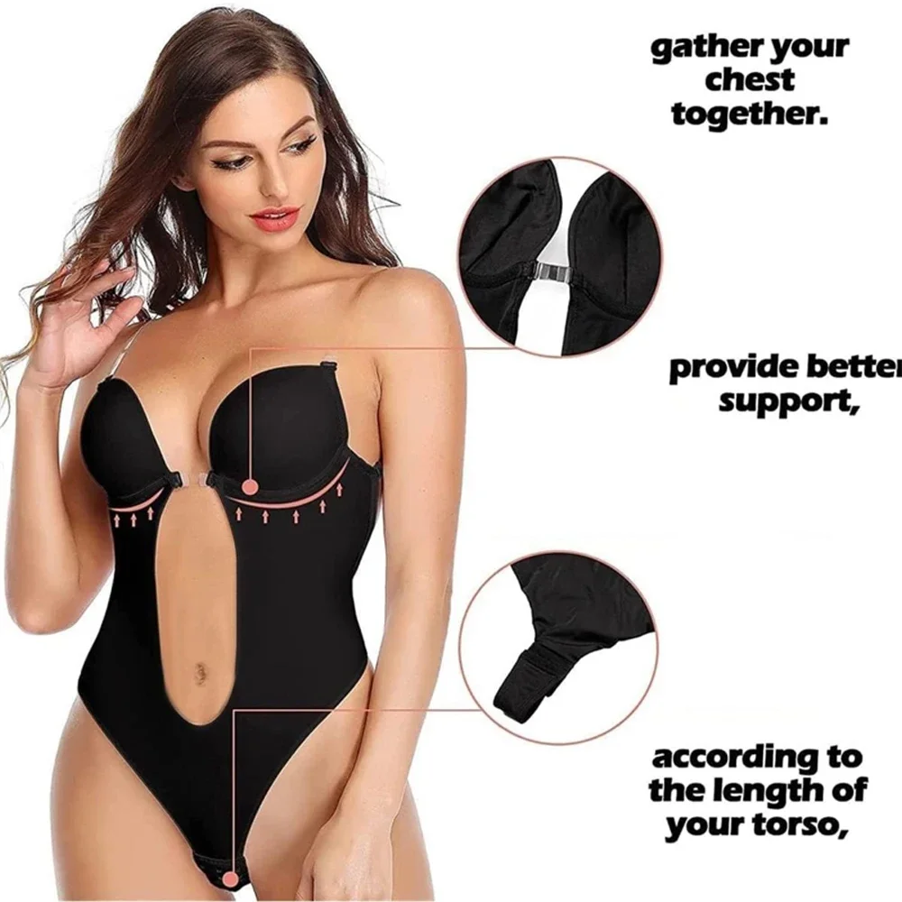 บอดี้สูทเกาะอกสำหรับผู้หญิง1ชิ - Shapewear Bodysuit Firm บทวิจารณ์และราคา