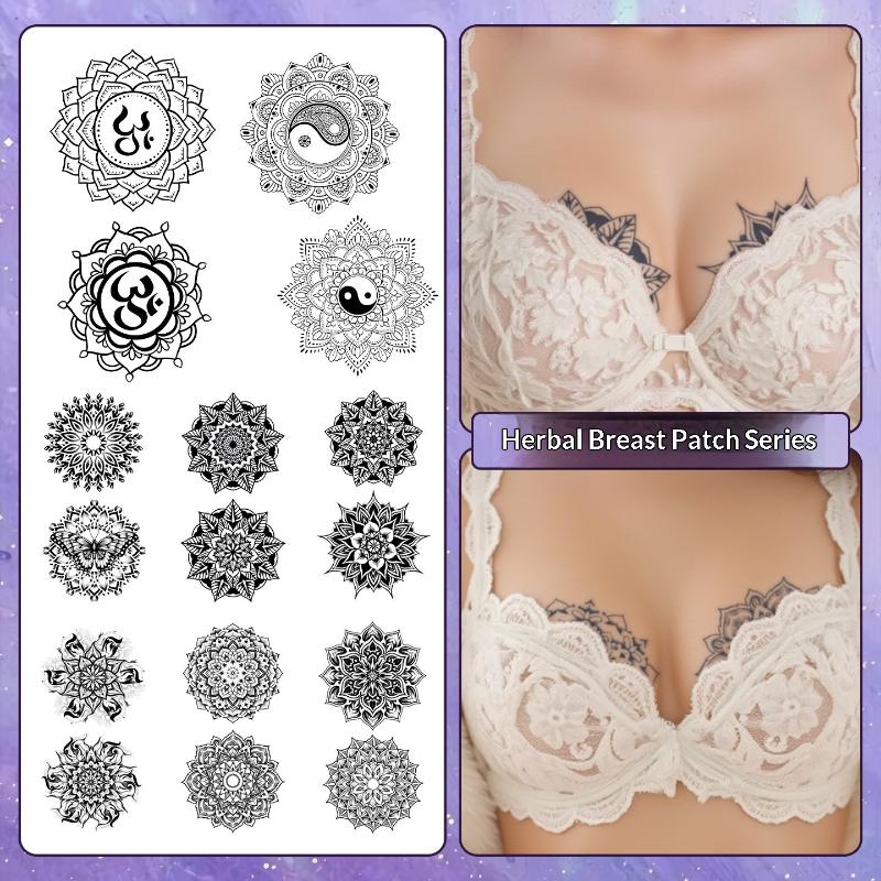 2/3/6/8 แผ่น สติกเกอร์รอยสักชั - Nipple Cover Pasties บทวิจารณ์และราคา